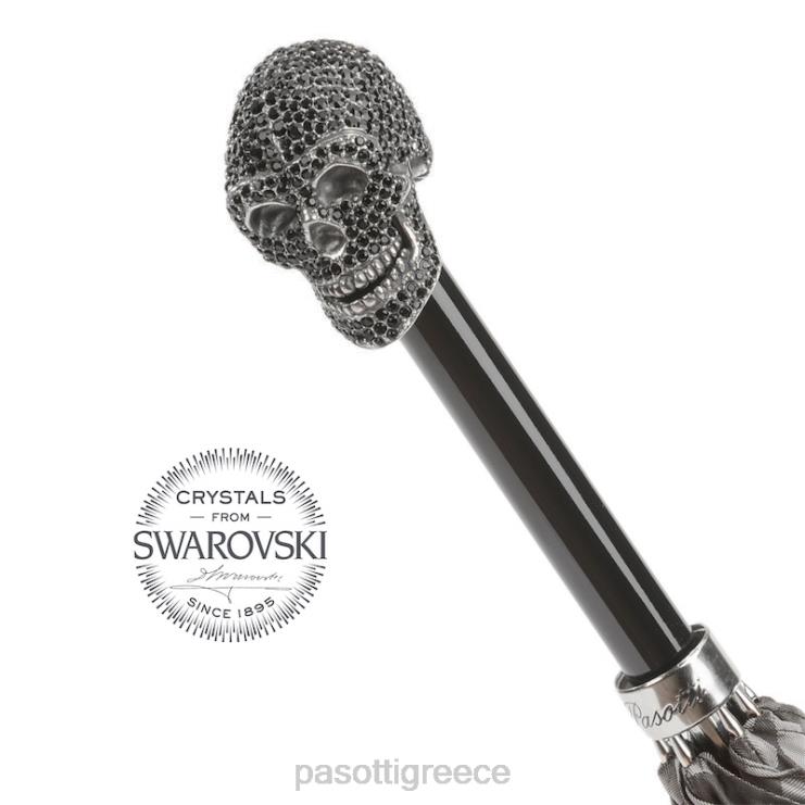 ομπρέλα | PASOTTI 478 11780-145 w333ne - ομπρέλα παραλλαγής με μαύρο κρανίο swarovski 2N6B872 άνδρες